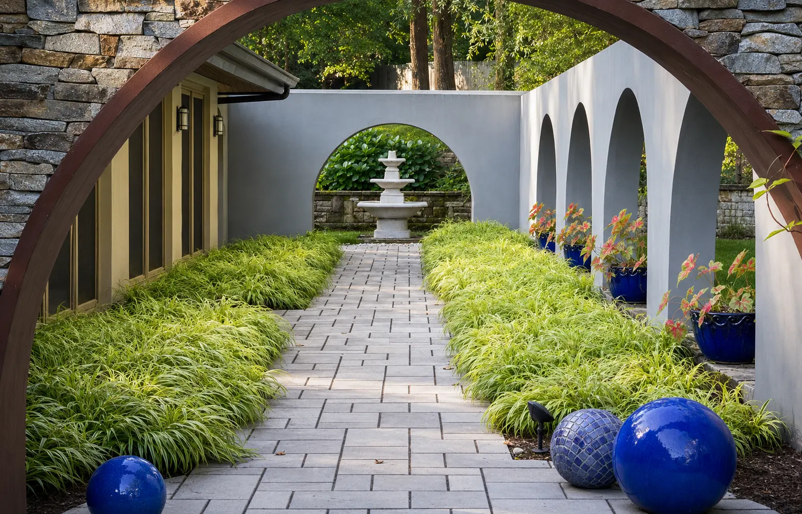 Completed outdoor living project